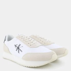 PHUKET RETRO RUNNER- SNEAKERS BRIGHT WHITE/C WHITE/CHARCOAL GREY YM0008040K6