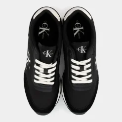 PHUKET RETRO RUNNER- SNEAKERS BLACK/EGGSHELL/WHITE YM010320GR