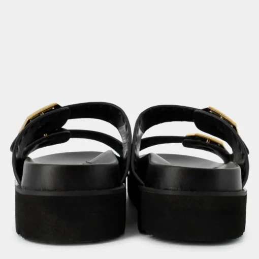 POLA STUDS- SANDALI NERO PLS90662