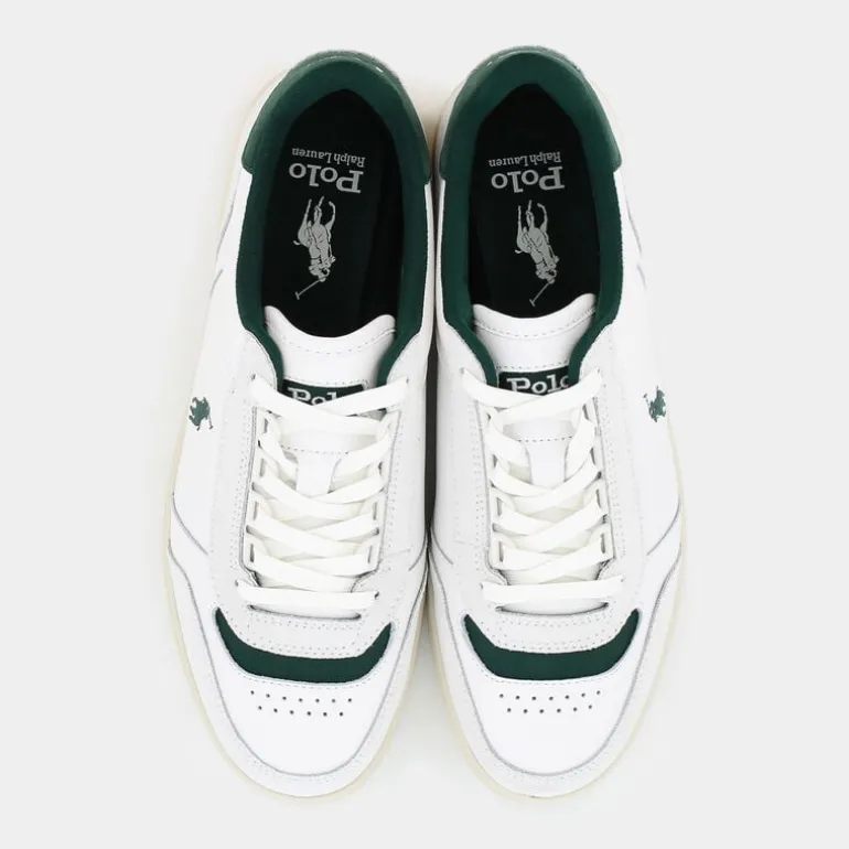 POLO CRT SPT- SNEAKERS DECKWASH WHITE/FOREST 809940317