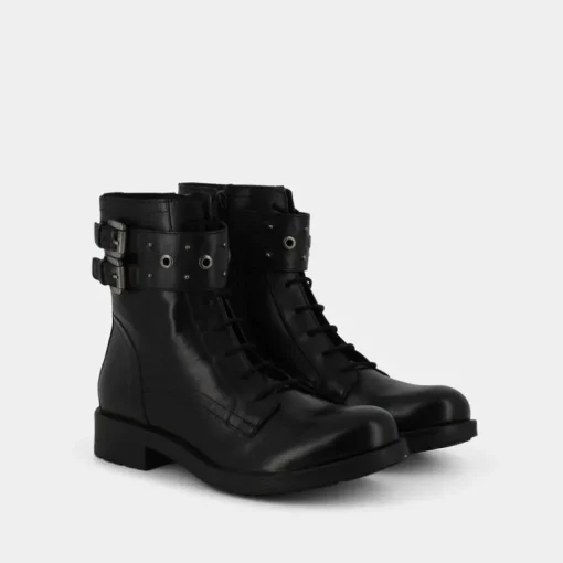 RAWELLE- SCARPONCINI BLACK D266RF000TUC9999
