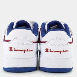REBOUND LOW B PS- SPORTIVE WHT/RBL/BURGUNDY S32406