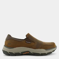 RESPECTED CALUM- MOCASSINI DARK BROWN 204480