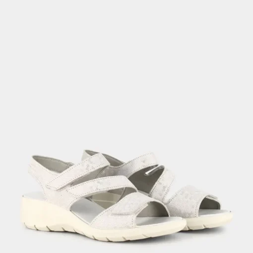 72495- SANDALI CRYSTAL/GRIGIO IM-E23D-07