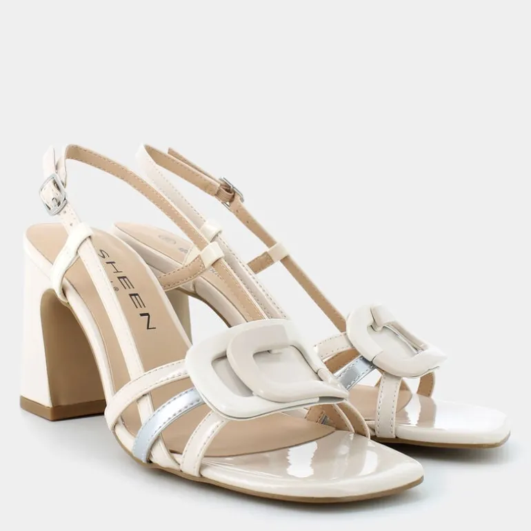 SANDALI BEIGE ME-E25D-40