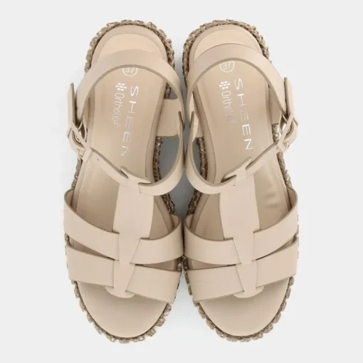 SANDALI BEIGE CR-E25D-06