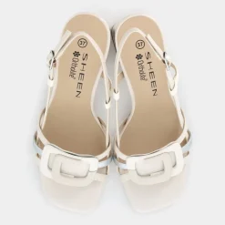 SANDALI BEIGE ME-E25D-40