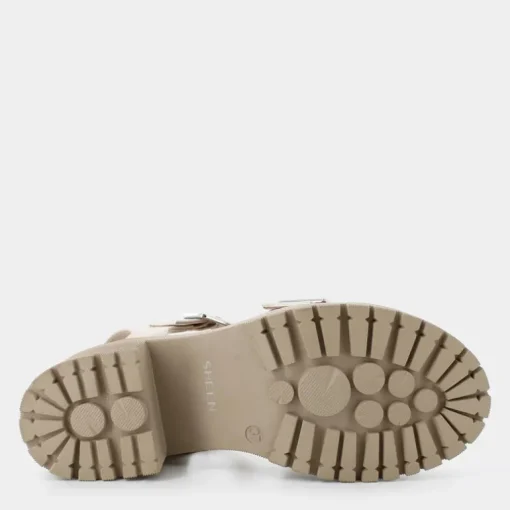 SANDALI BEIGE RE-E25D-23