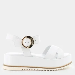 SANDALI BIANCO E410740D