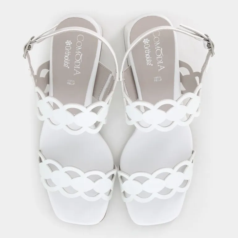 SANDALI BIANCO CM-E25D-06