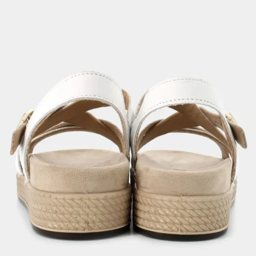 SANDALI BIANCO/ORO IM-E24D-25
