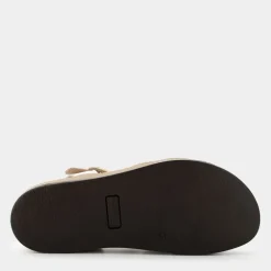SANDALI BIANCO/ORO IM-E24D-25
