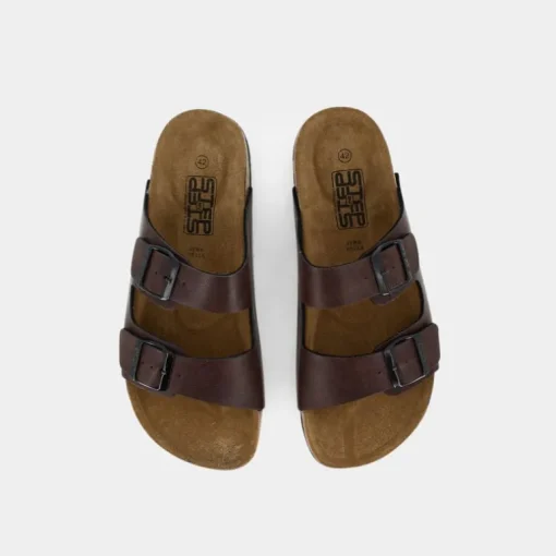 SANDALI MARRONE AO-E25U-01