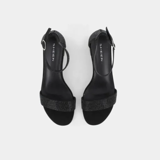 SANDALI NERO DY-E23D-03
