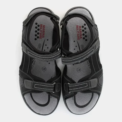SANDALI NERO MM-1658