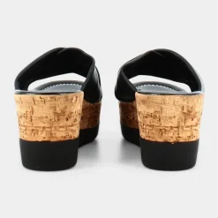 SANDALI NERO CL-E24D-04