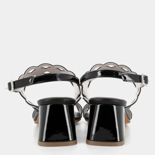 SANDALI NERO CM-E25D-06