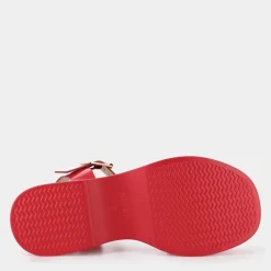 SANDALI ROSSO RE-E25D-15