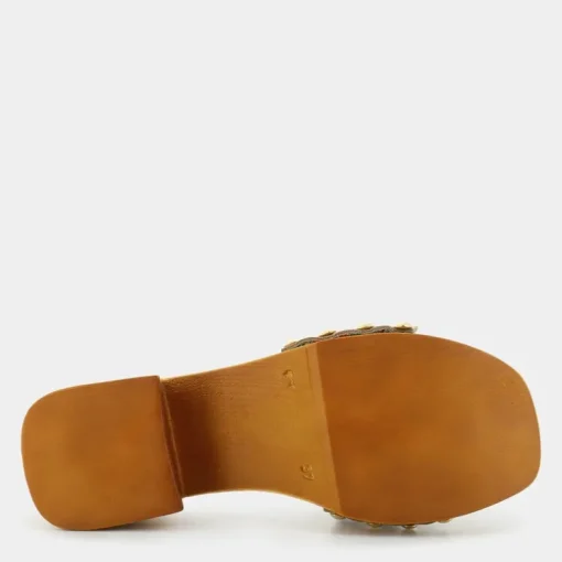 SANDALI TRECCIA MULTICOLOR SD-E24D-01