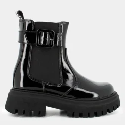 15933- SCARPONCINI E STIVALETTI NERO VERNICE AG-16682