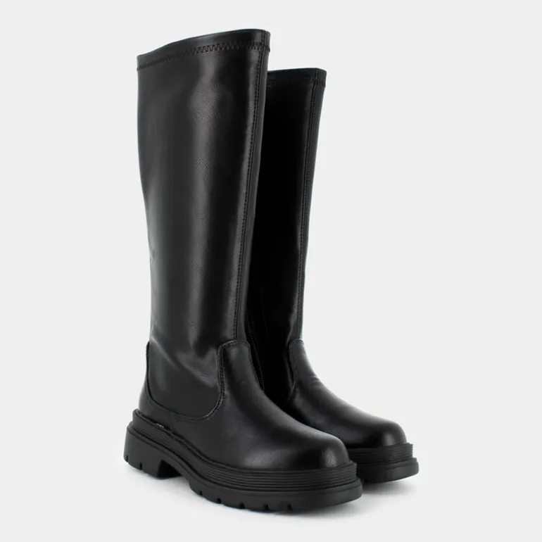 SCARPONCINI E STIVALETTI NERO SM-I24B-06