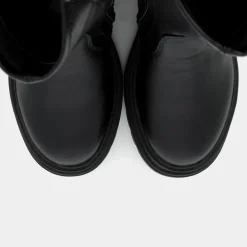 SCARPONCINI E STIVALETTI NERO SM-I24B-06