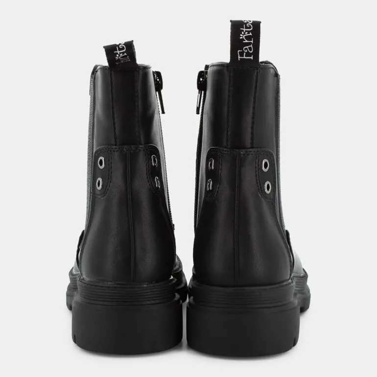 SCARPONCINI E STIVALETTI NERO SM-I23B-07