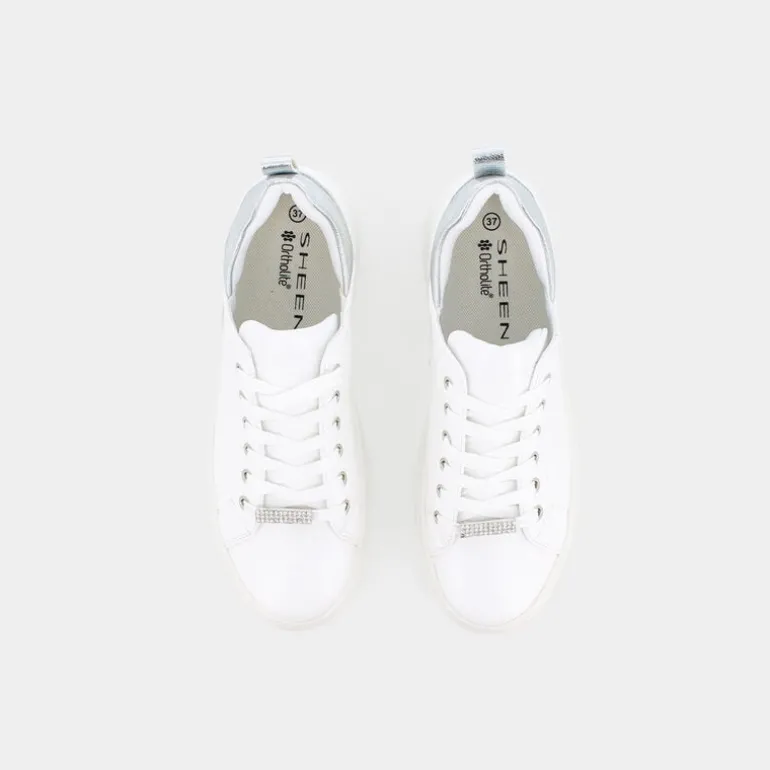 SILVER- SNEAKERS BIANCO XM-E23D-07