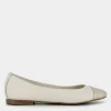 SIMONA- BALLERINA OFF WHITE/PLATINO GI-E25D-01