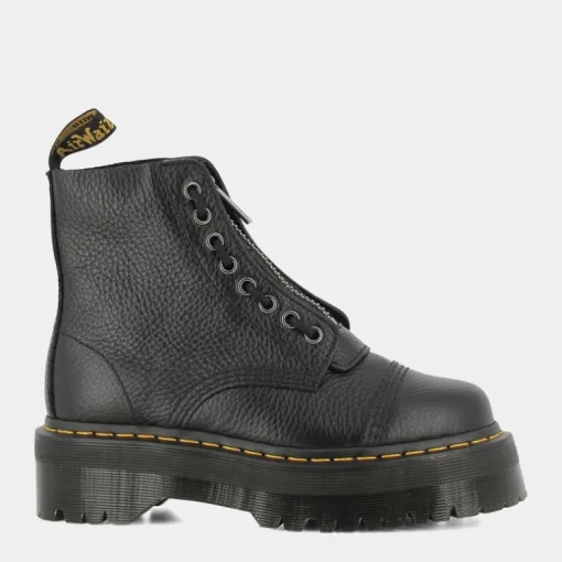 Sinclair- SCARPONCINI Black Milled Nappa 22564001