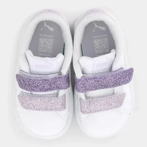 Smash 3.0 L Glitter Velcro V Inf- PRIMI PASSI White-Lavender Alert-Lilac Frost 395610
