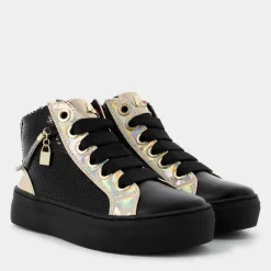15937- SNEAKERS NERO ORO AG-16504