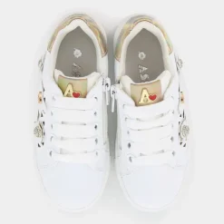 SNEAKERS BIANCO ORO AG17047