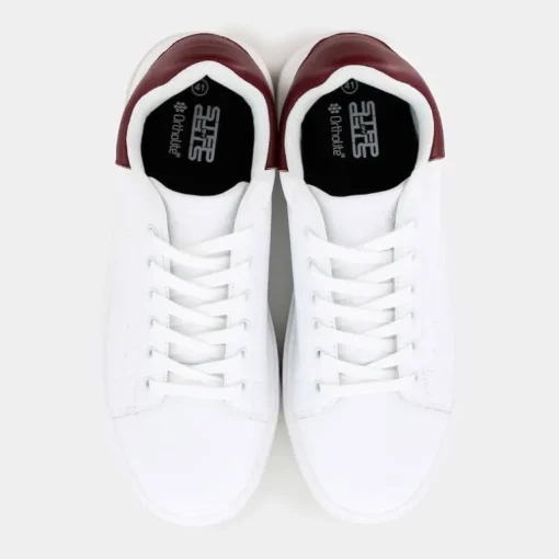 SNEAKERS BIANCO/BORDEAUX AW-I24U-01