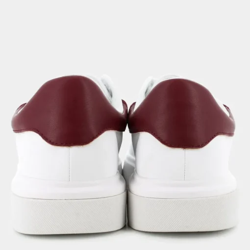 SNEAKERS BIANCO/BORDEAUX AW-I24U-01