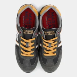 SNEAKERS GRIGIO/OCRA MM256