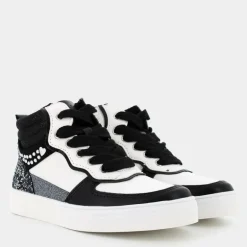 SNEAKERS NERO SM-I24B-03