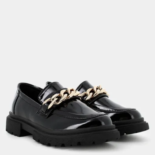 SNEAKERS NERO VERNICE SM-I24B-10
