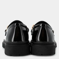 SNEAKERS NERO VERNICE SM-I24B-10