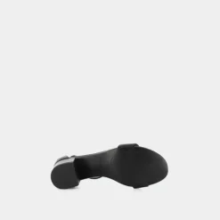 SOFT- SANDALI NERO DY-E24D-02