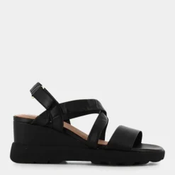 SPHERICA- SANDALI NERO D35G0D000TUC9999