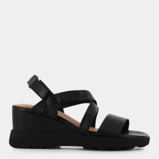 SPHERICA- SANDALI NERO D35G0D000TUC9999