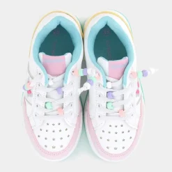 SPORTIVE BIANCO/ROSA/GIALLO ES-E25S-13