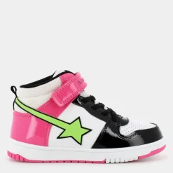 SPORTIVE NERO/FUCSIA/VERDE FLUO ES-I24S-19