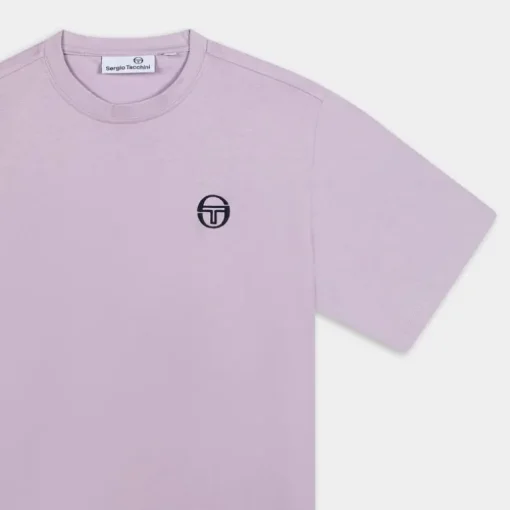 STANILO- T-SHIRT ORCHID PETAL / NAVY 040517