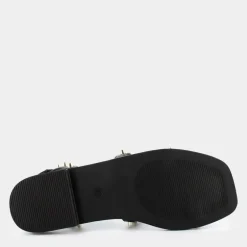 SU SOFT- SANDALI NERO RE-E24D-16