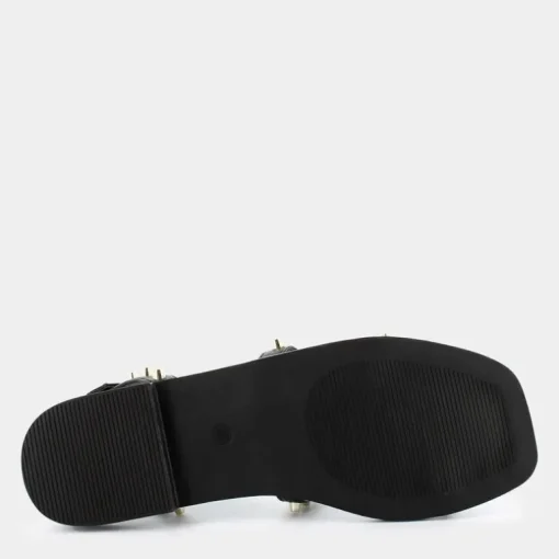 SU SOFT- SANDALI NERO RE-E24D-16
