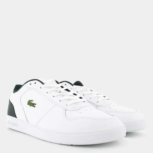 T-BASE- SPORTIVE WHT/DK GRN I03083