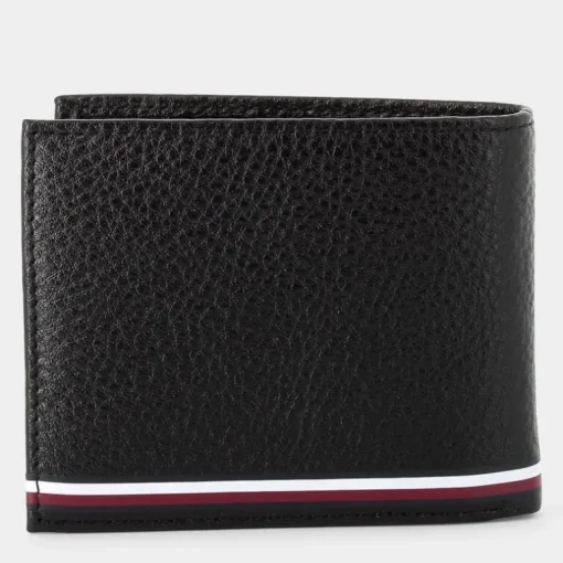 TH CENTRAL- PICCOLA PELLETTERIA BLACK AM0AM11258BDS