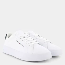 TH COURT LTH DETAIL ESS- SNEAKERS WHITE/DESERT SKY FM0FM05367